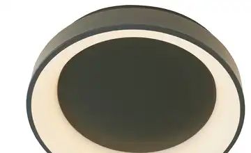 Wofi LED-Deckenleuchte, grau mit Backlight ´klein´ | 34 W