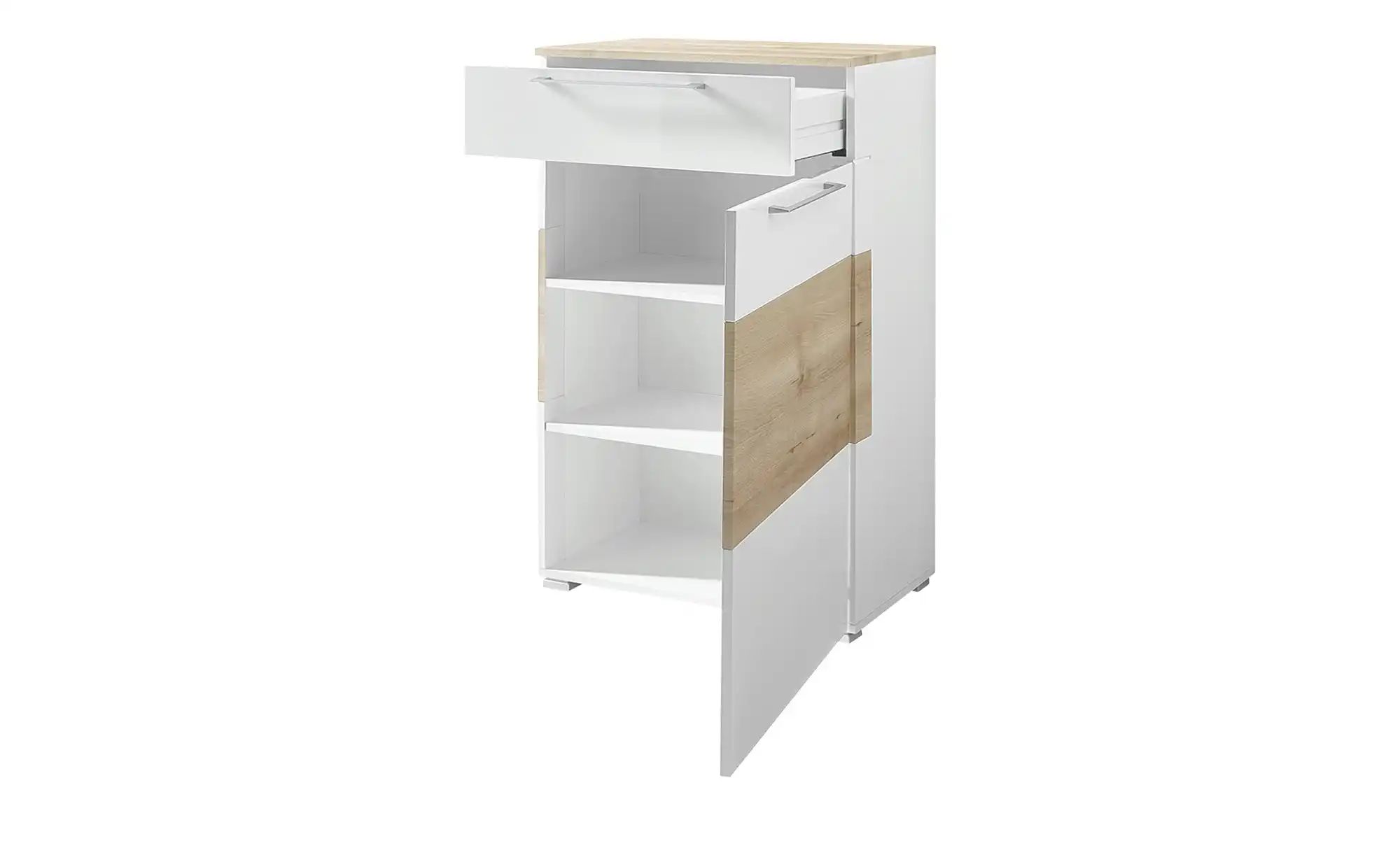 Schuhschrank Weiß / Buche (Nachbildung) Möbel Kraft