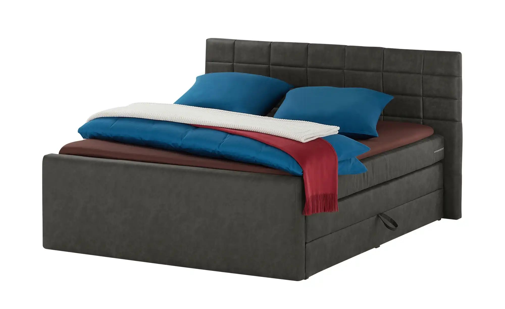 Boxspringbett 160x200 cm, Grau Bei Möbel Kraft online