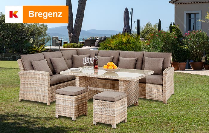 Günstige Gartenmöbel aus Polyrattan, Holz & Co. bei Möbel