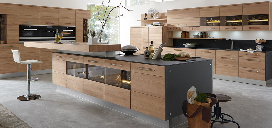 Kücheninseln Zentrum moderner Wohnküchen Möbel Kraft