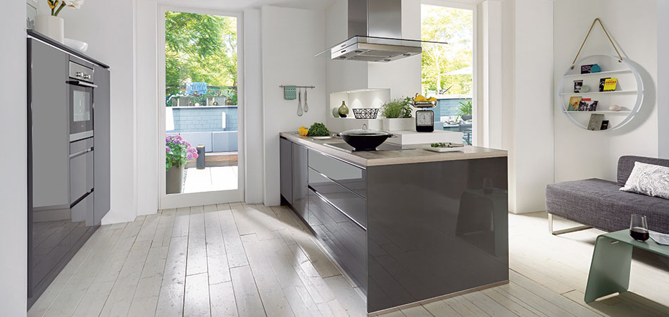 Moderne graue küchen vielseitig und elegant möbel kraft