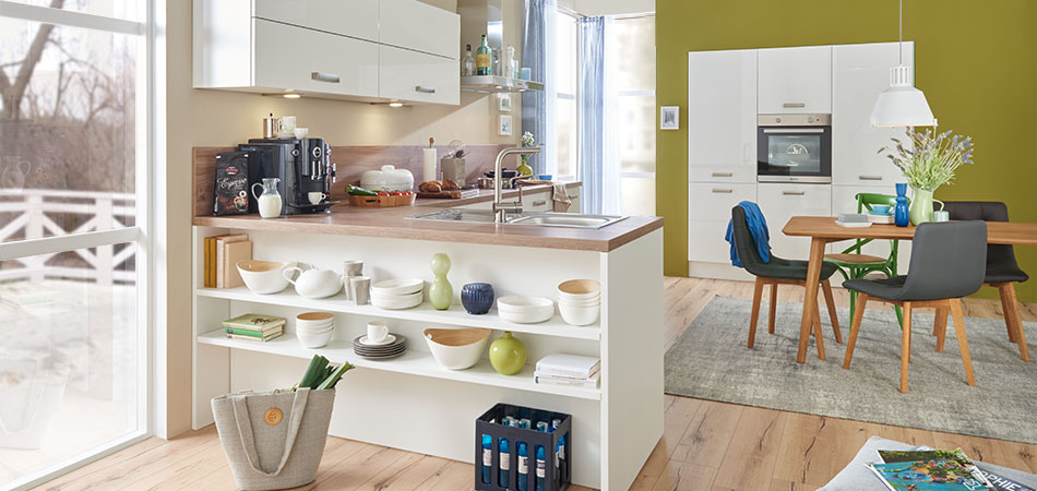 Moderne Küchen - aktuelle Küchentrends bei Möbel Kraft
