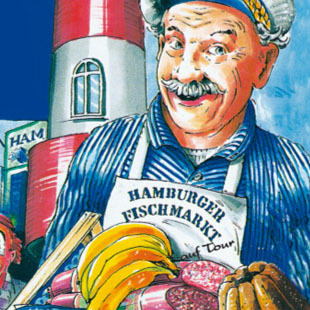 Hamburger Fischmarkt auf Tour