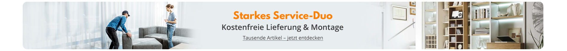 Starkes Service-Duo - kostenlose Lieferung & gratis montiert