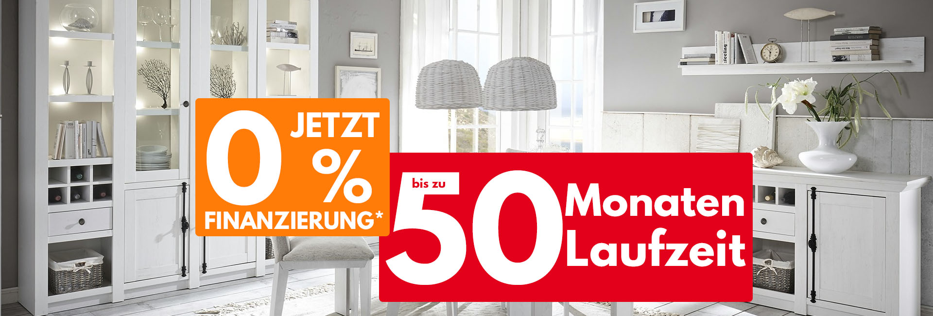 Null Prozent Finanzierung von Möbel Kraft