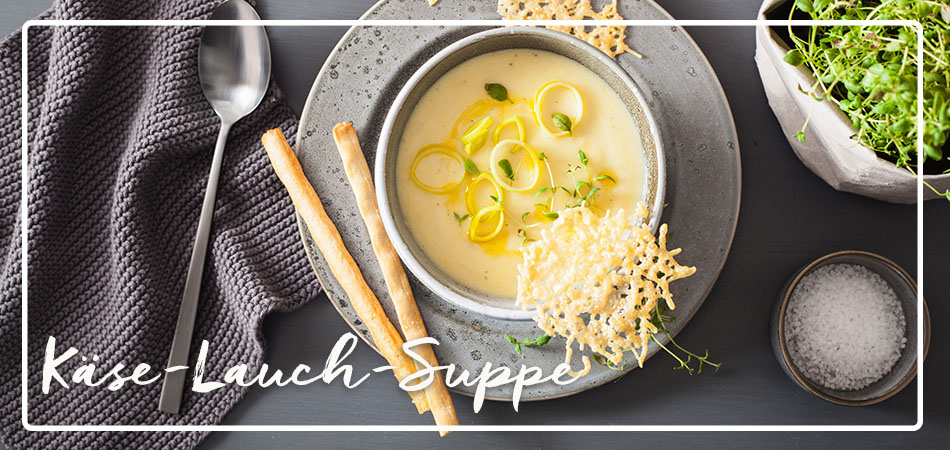 Rezept: Käse-Lauch-Suppe