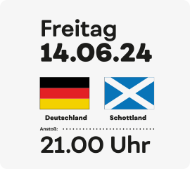 14.06. Spiel Deutschland : Schottland