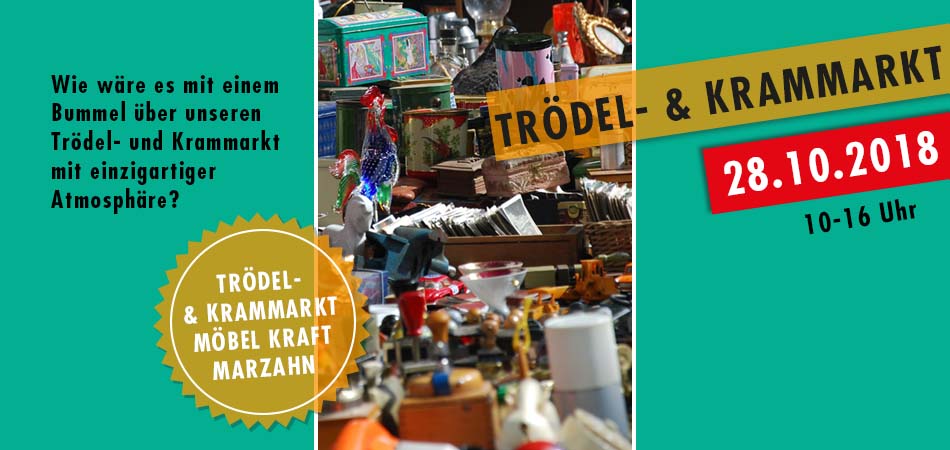 Trödelmarkt 28.10.2018 Möbel Kraft Berlin Marzahn