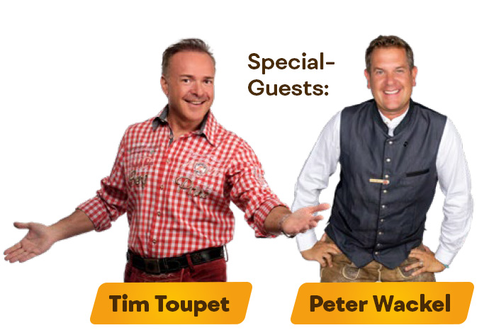 Special Guest: Tim Toupet und Peter Wackel
