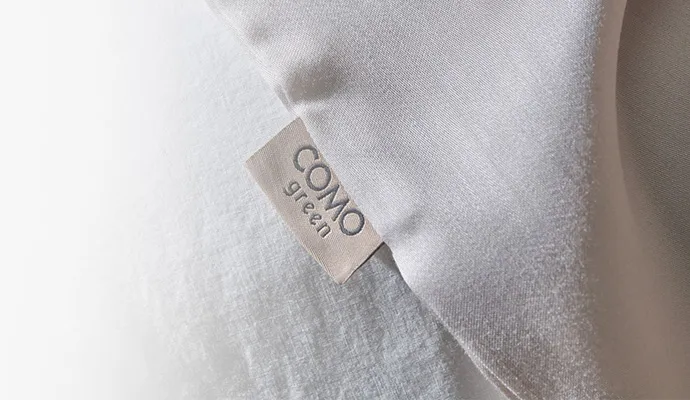 Bettwäsche mit Markenlabel como green