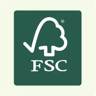 Siegel FSC Wälder TM für immer für alle, www.fsc.org, FSC® N002134, Das Zeichen für vorbildliche Waldwirtschaft