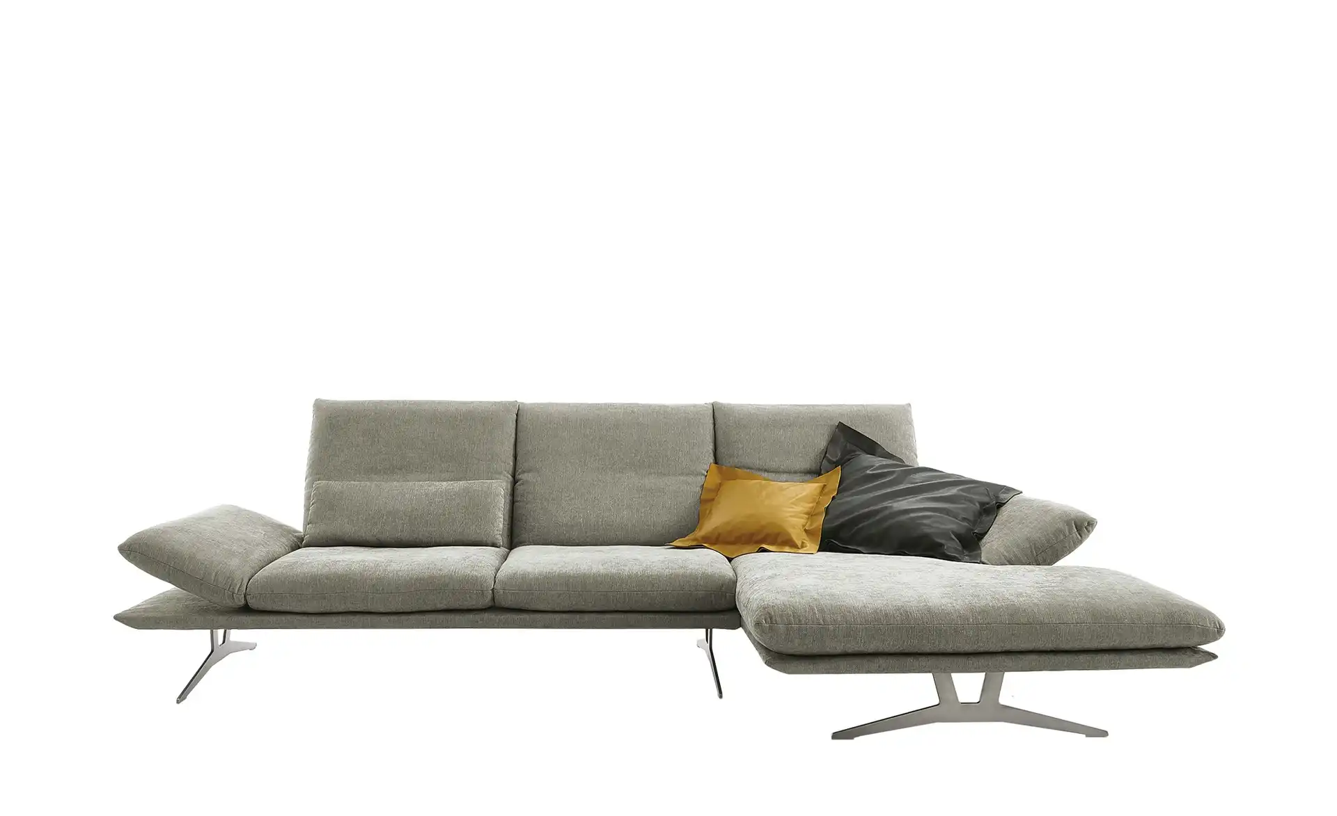 KOINOR Ecksofa aus Flachgewebe Francis