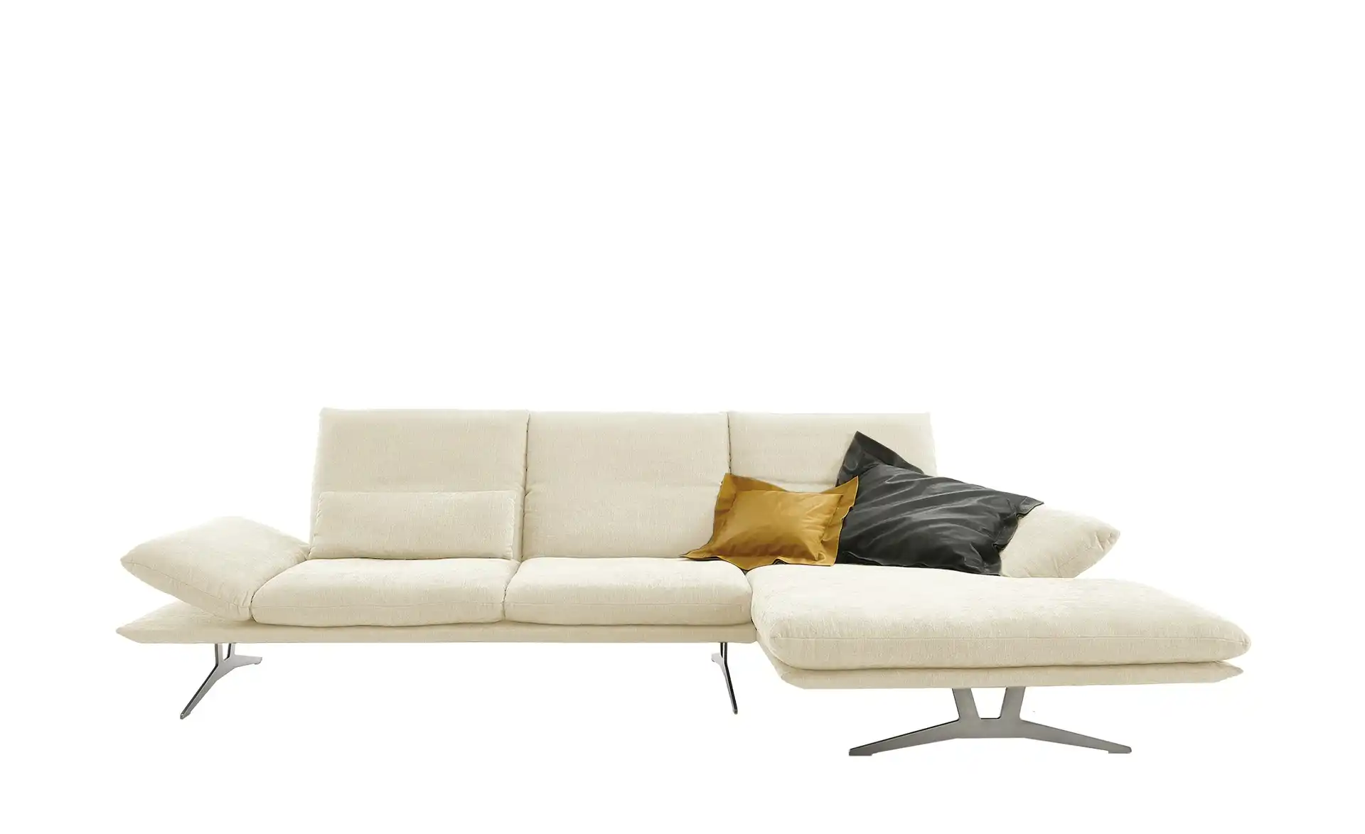 KOINOR Ecksofa aus Flachgewebe Francis