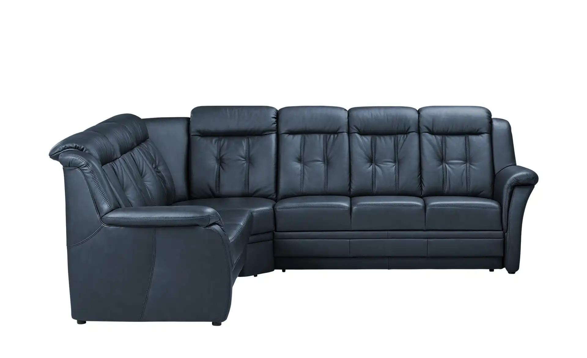 Polstermöbel Oelsa Komfort-Ecksofa aus Leder Andorra