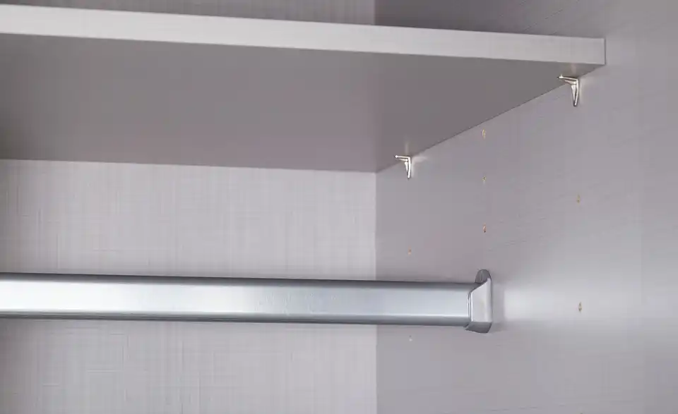 Drehtürenschrank, Detailansicht