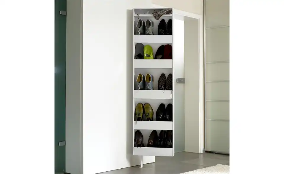 Schuh- und Mehrzweckschrank, in Wohnsituation