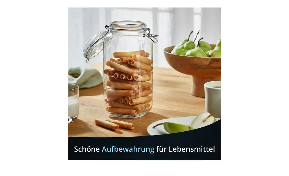 KHG Aufbewahrungsglas, Bild mit Text