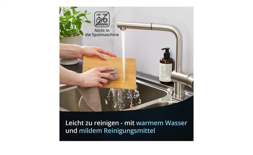 KHG Frühstücksbretter-Set, 7-teilig, Bild mit Text