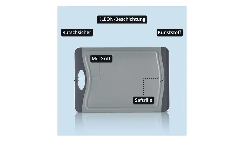 KHG Schneidebrett groß, Bild mit Text