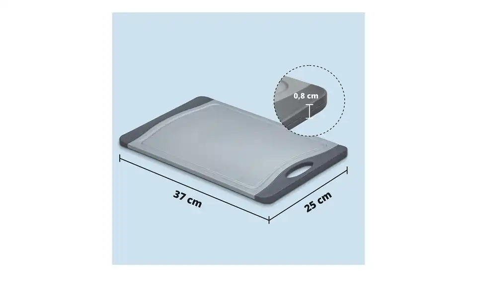 KHG Schneidebrett groß, Bild mit Text