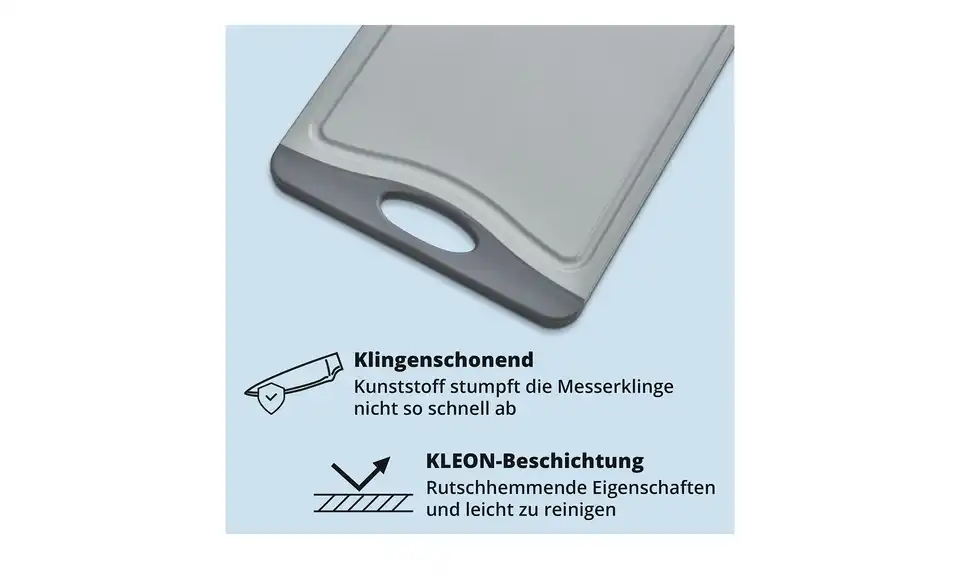 KHG Schneidebrett groß, Bild mit Text