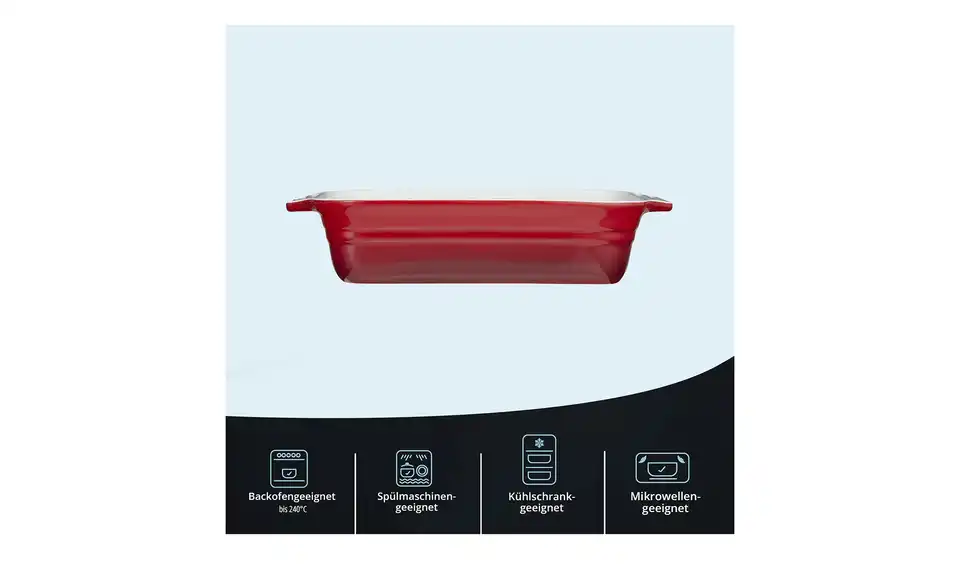 KHG Auflaufform, Bild mit Text