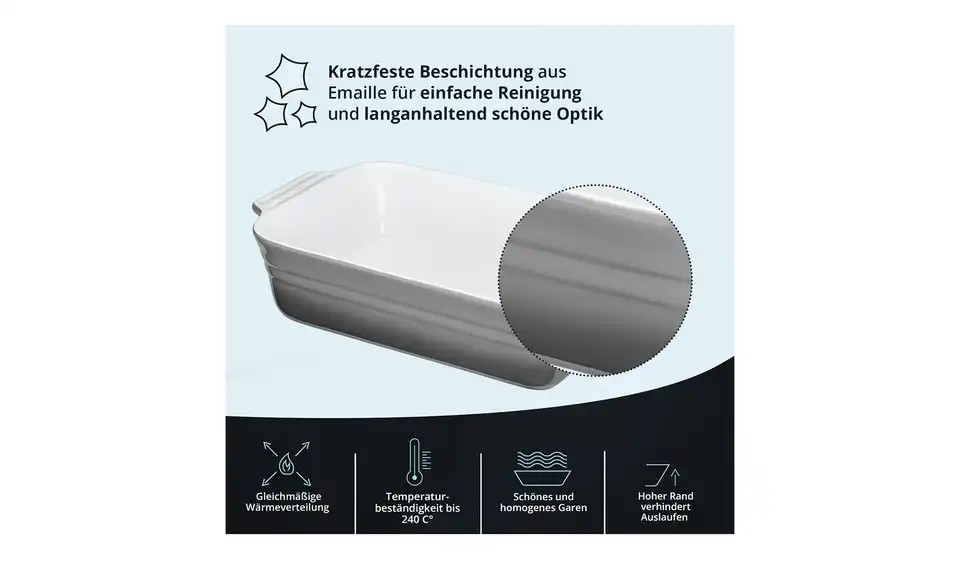 KHG Auflaufform, Bild mit Text