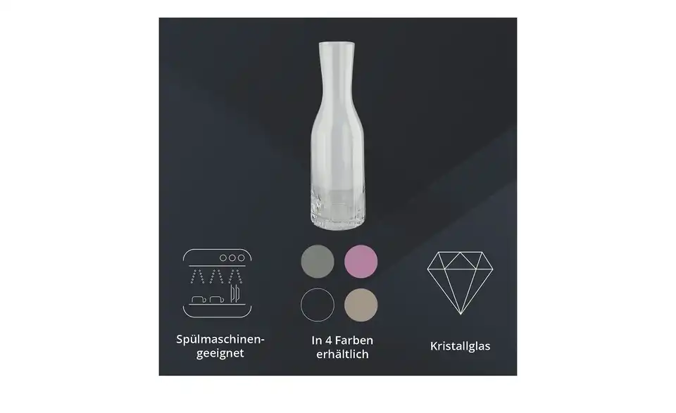 Peill+Putzler Karaffe 1,2 L Tavolo, Bild mit Text