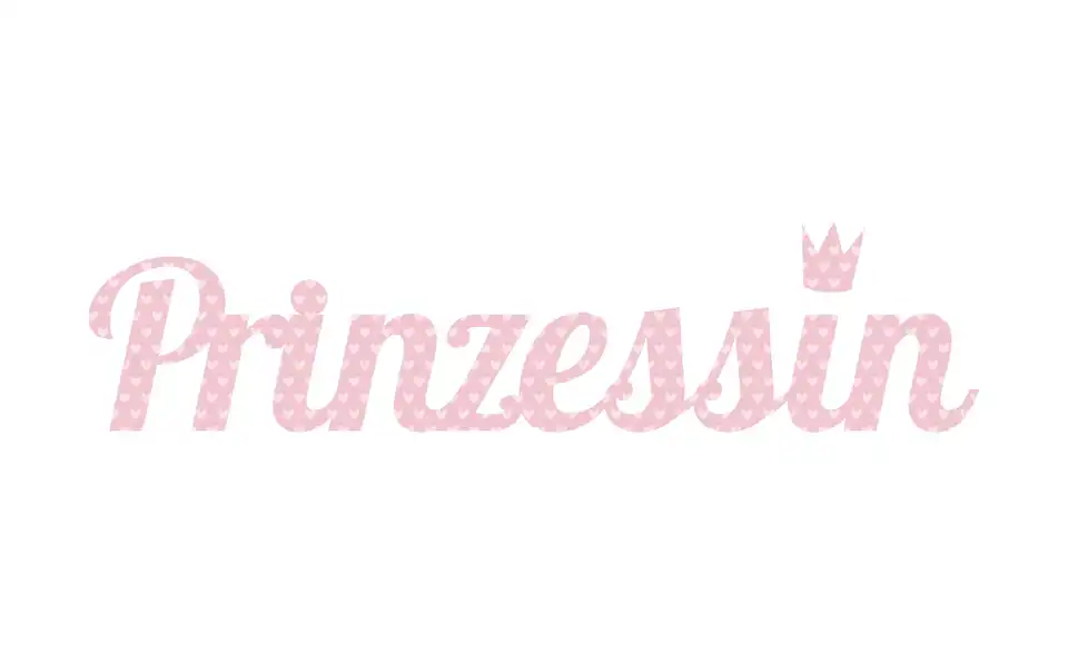 Cut-Out Prinzessin, Frontansicht