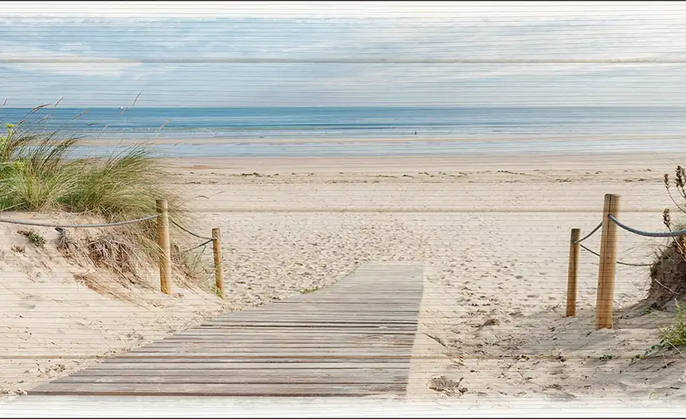 Kunstleinwand "Sea Harmony", Frontansicht