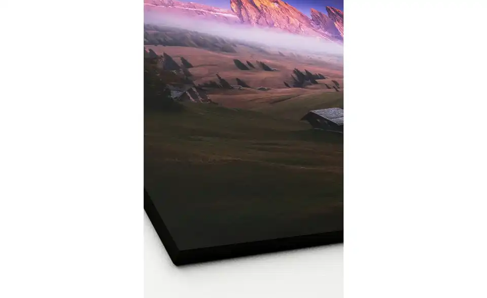 Kunstleinwand "Mist & Mountain", Perspektive
