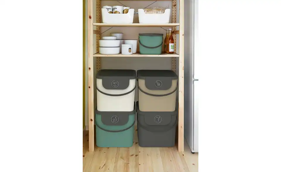 Rotho Müllsystem Albula, in Wohnsituation