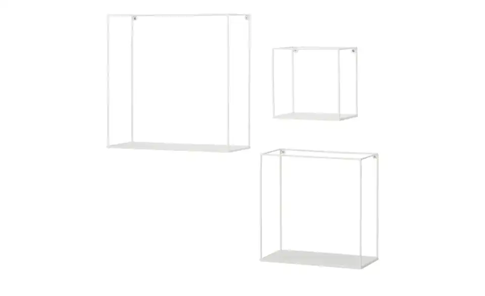 Wandregal, 3er-Set, Perspektive