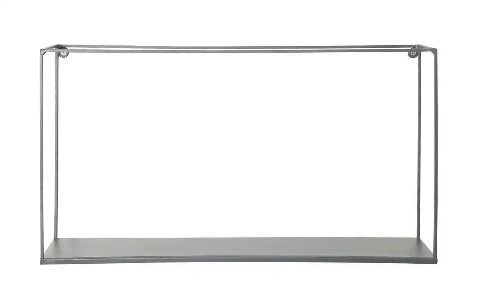 Wandregal, Frontansicht