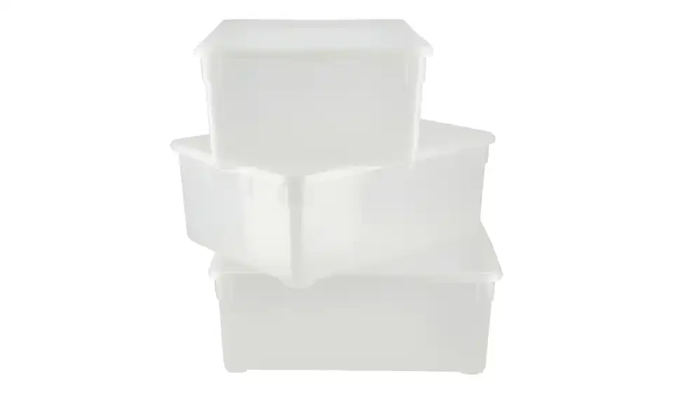 Rotho 3er Set Aufbewahrungsbox, in Wohnsituation