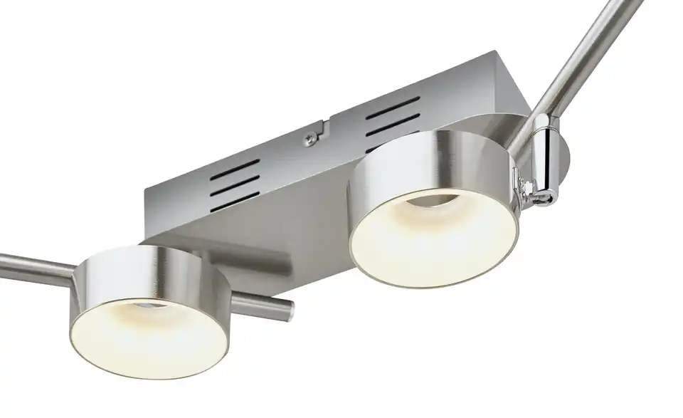 KHG LED-Spot, 4-flammig Nickel matt, Detailansicht