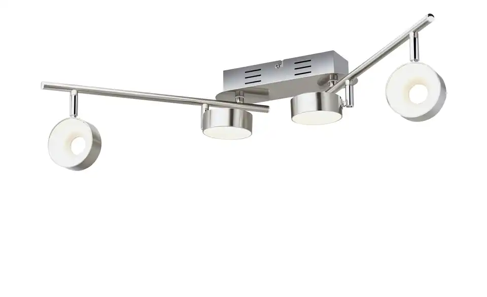 KHG LED-Spot, 4-flammig Nickel matt, Funktionsansicht
