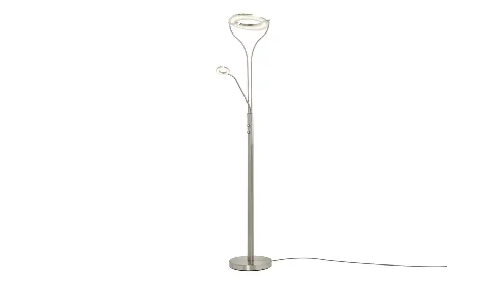Meisterleuchten LED-Deckenfluter, 2-flammig, Chrom, Funktionsansicht