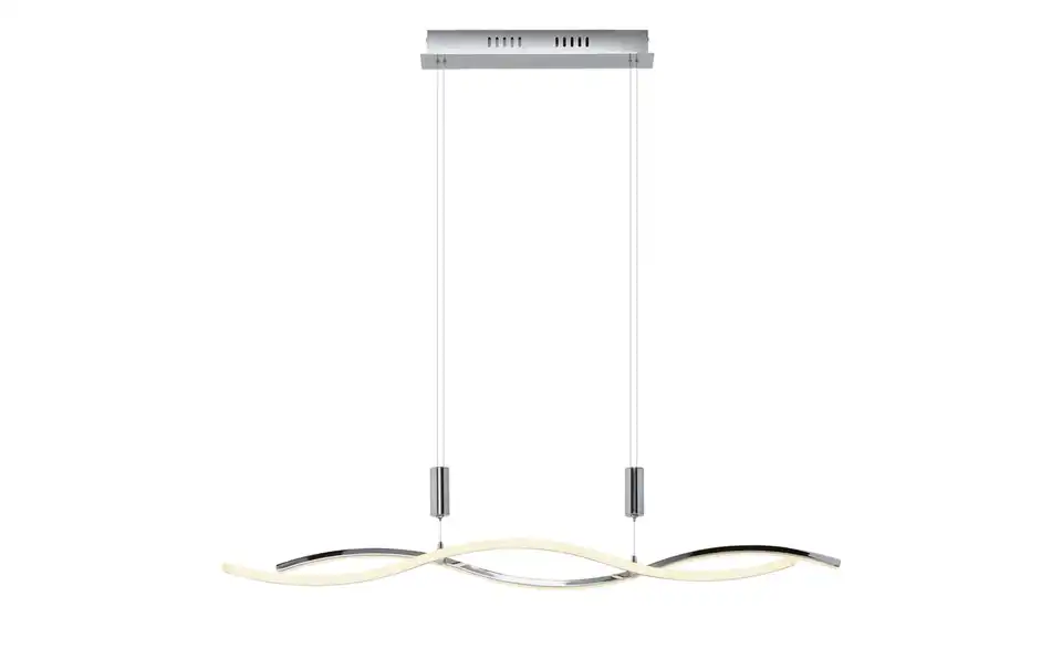 KHG LED-Pendelleuchte, chrom `Wavy´, Funktionsansicht