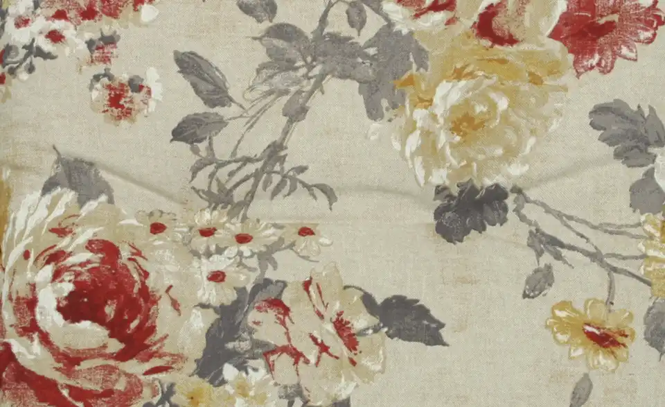 GO-DE Hockerauflage Rosalie, Stoffstruktur