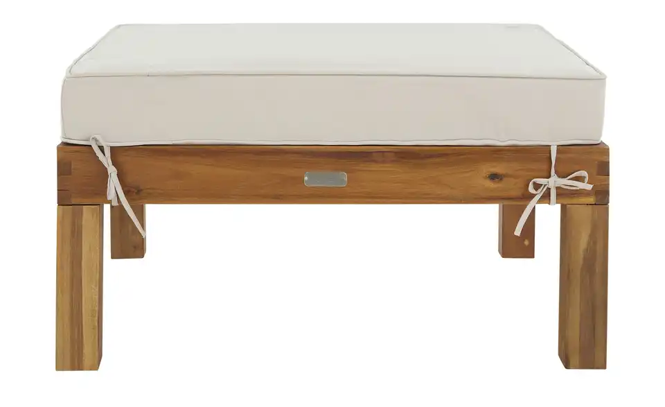 Yorkshire Garten-Hocker Cape, Frontansicht