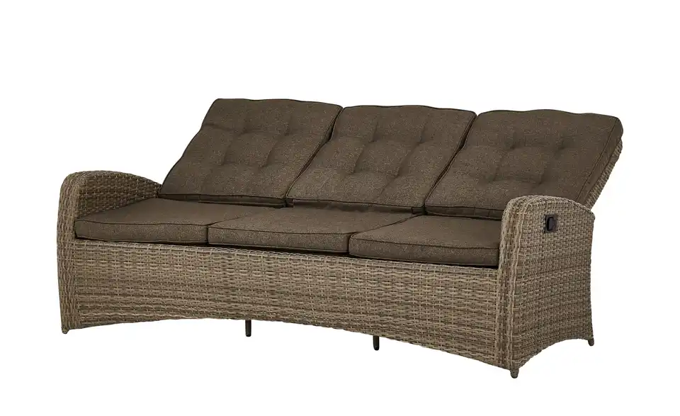 a casa mia Gartensofa, 3-sitzig Reggio, Funktionsansicht