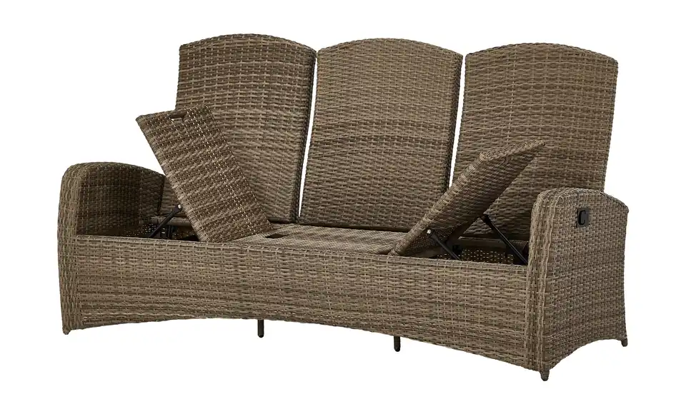 a casa mia Gartensofa, 3-sitzig Reggio, Funktionsansicht