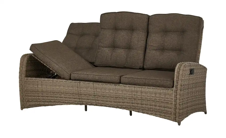 a casa mia Gartensofa, 3-sitzig Reggio, Funktionsansicht