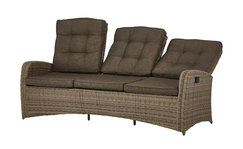 a casa mia Gartensofa, 3-sitzig Reggio, Funktionsansicht