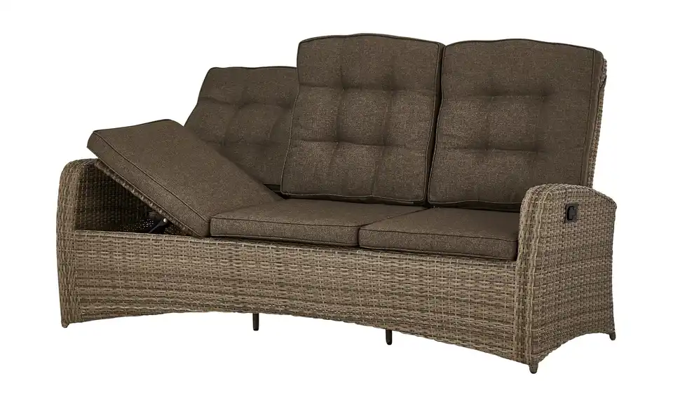 a casa mia Gartensofa, 3-sitzig Reggio, Funktionsansicht