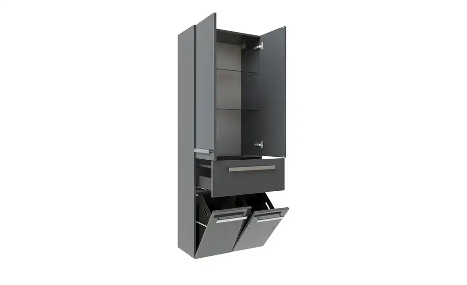 calmoquick Bad Hochschrank, geöffnet