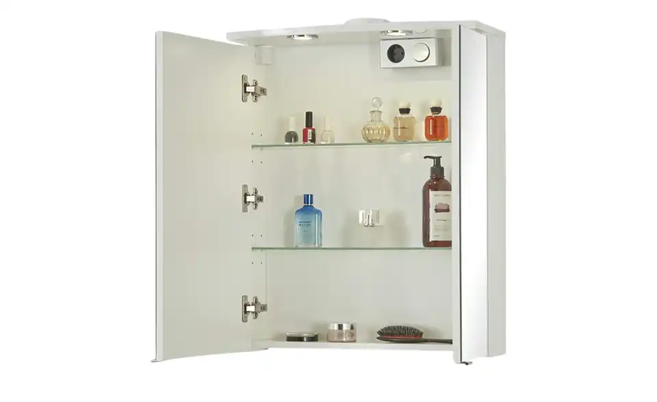 Spiegelschrank, geöffnet