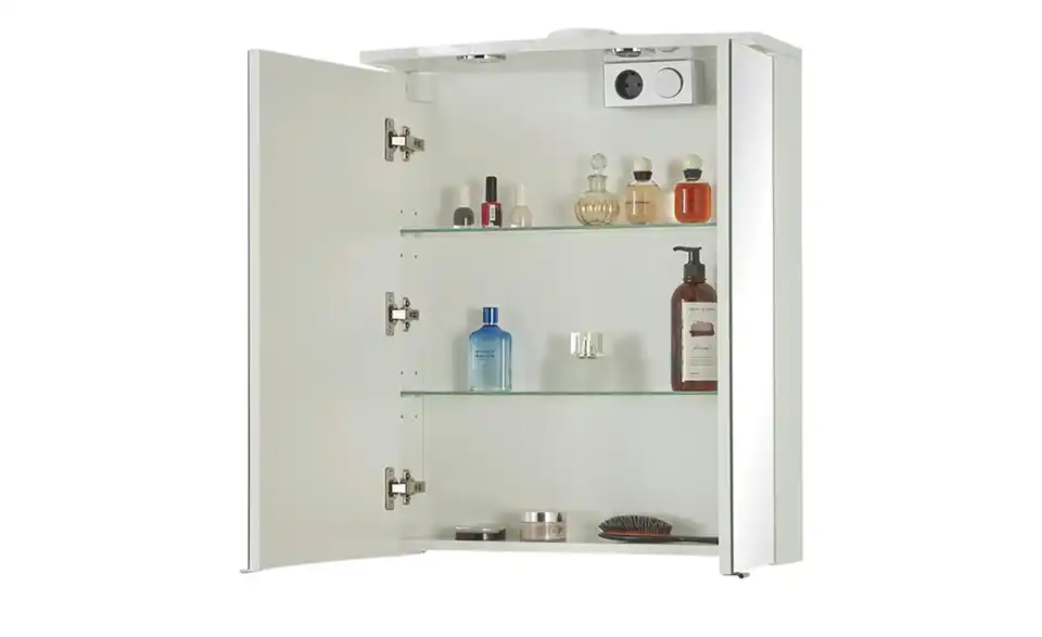 Spiegelschrank, geöffnet